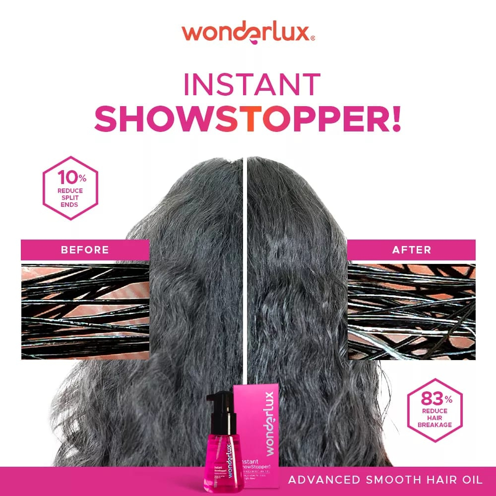 Wonderlux Instant ShowStopper Advanced Smooth Hair Oil 75ml