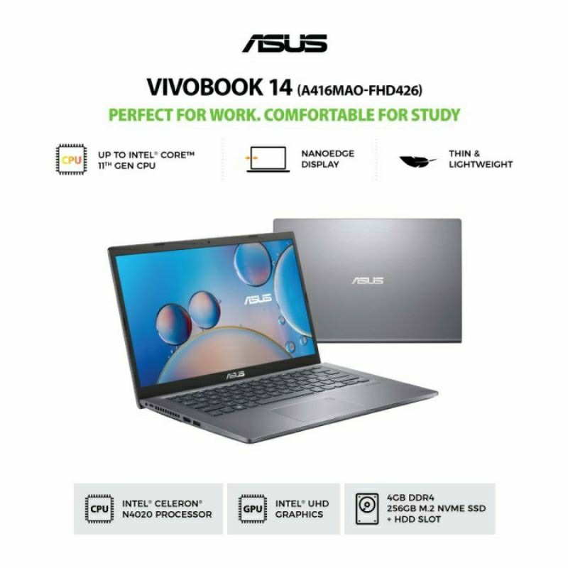 LAPTOP BARU ASUS VIVOBOOK 14