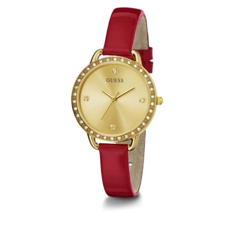 Jam Tangan Wanita Analog Guess Watches GW0437L1 Original resmi - Red