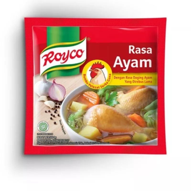 

ROYCO Penyedap Rasa Masakan Ayam dan Sapi Saset 12's