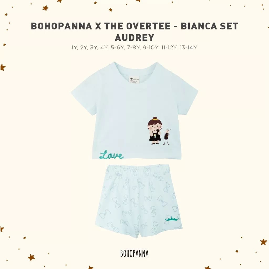 BOHOPANNA | BOHO | BOHO PANNA BIANCA SET BOHOPANNA X THE OVERTEE |SETELAN ANAK|BOHOPANNA|SETELAN ANAK PEREMPUAN