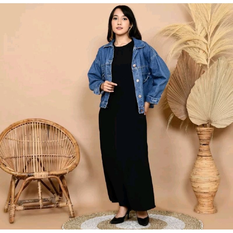 INNER GAMIS BUNTUNG / DALAMAN GAMIS TANPA LENGAN / MANSET