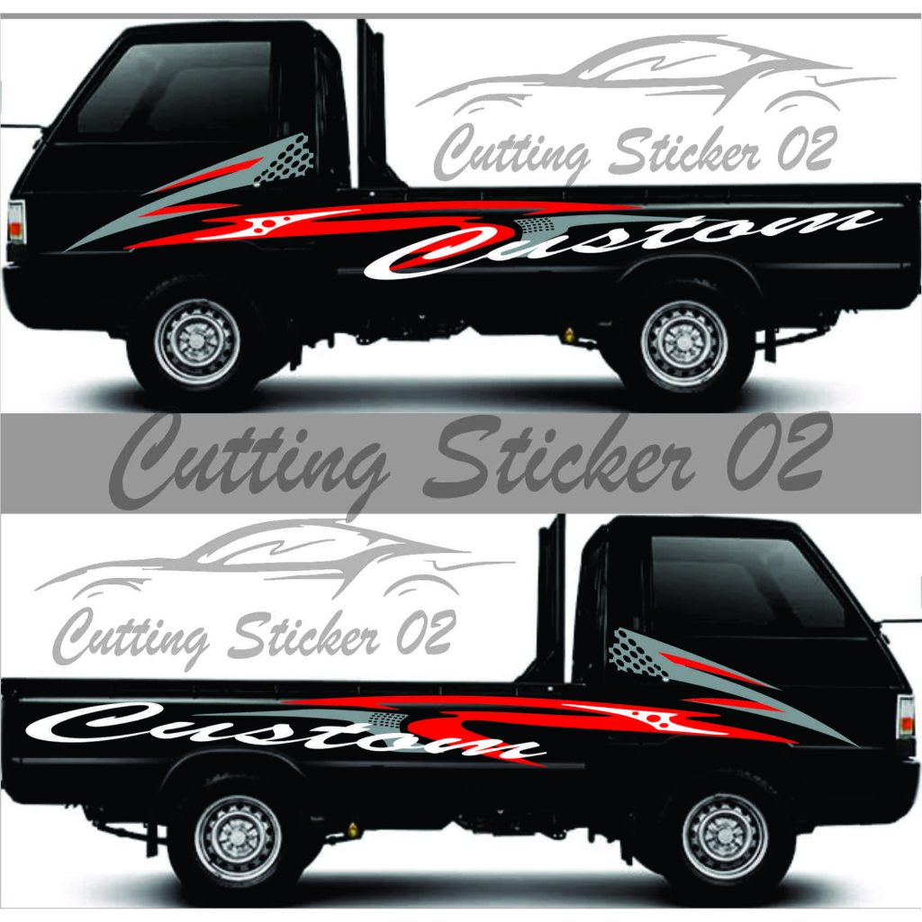 STICKER MOBIL PICK UP L300 CUSTOME