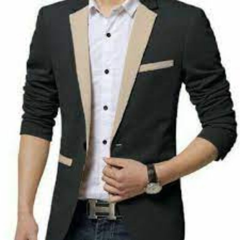 Jas Pria terbaru premium / Jas formal pria / Jas Hitam polos / Jas full hitam / Jas kasual pria / Ja