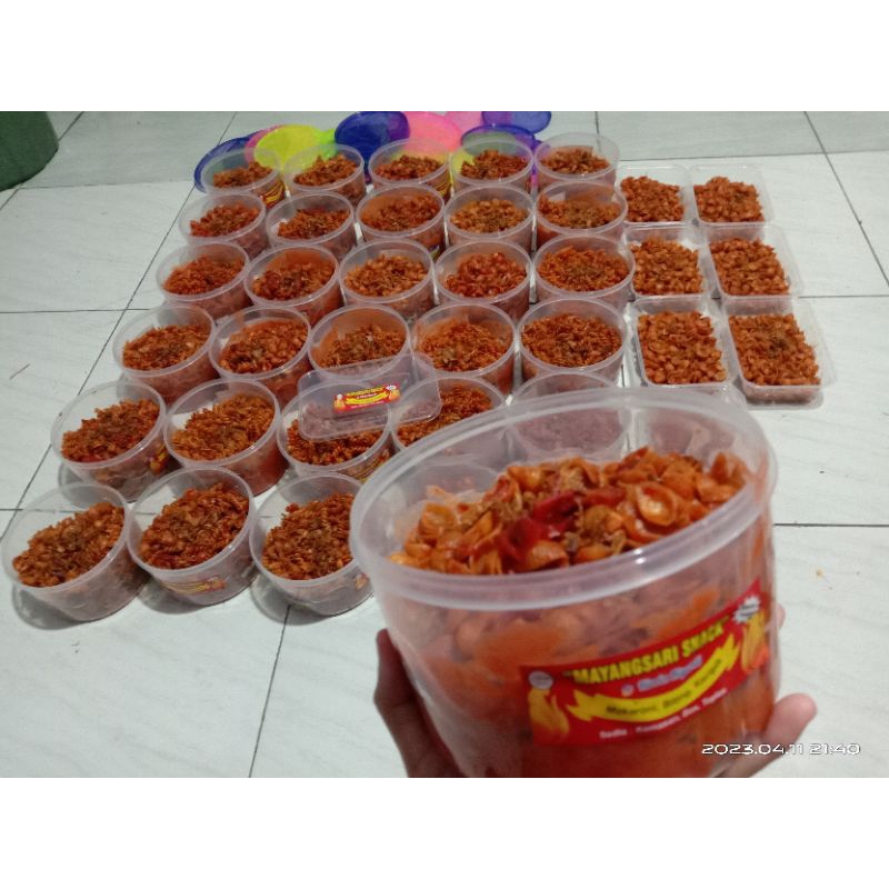 

Makaroni Kerang SAMBAL ULLEG TOPLES Uk. 1 Kg