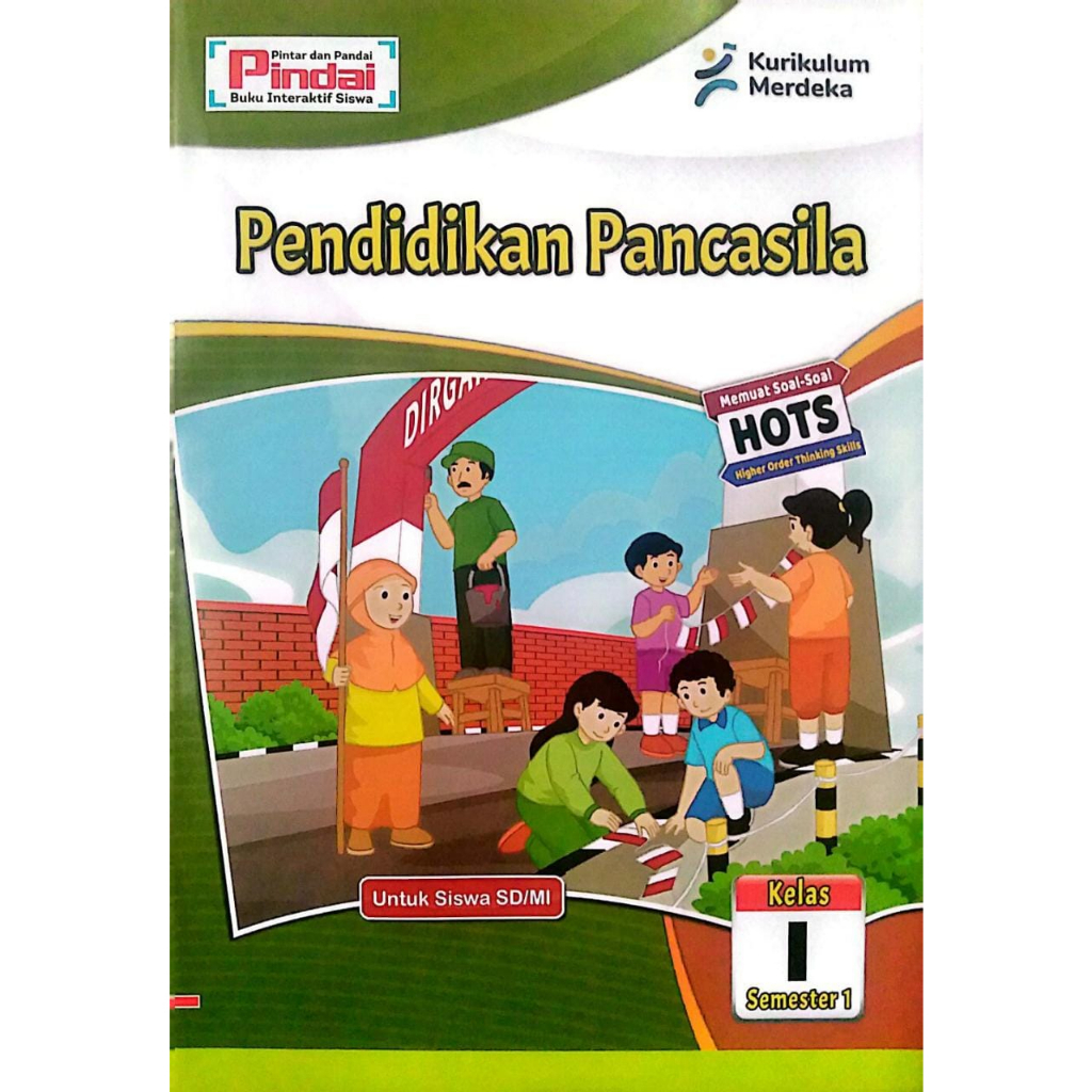 Buku LKS PKN Kelas 1 SD/MI Kurikulum Merdeka Semester 1