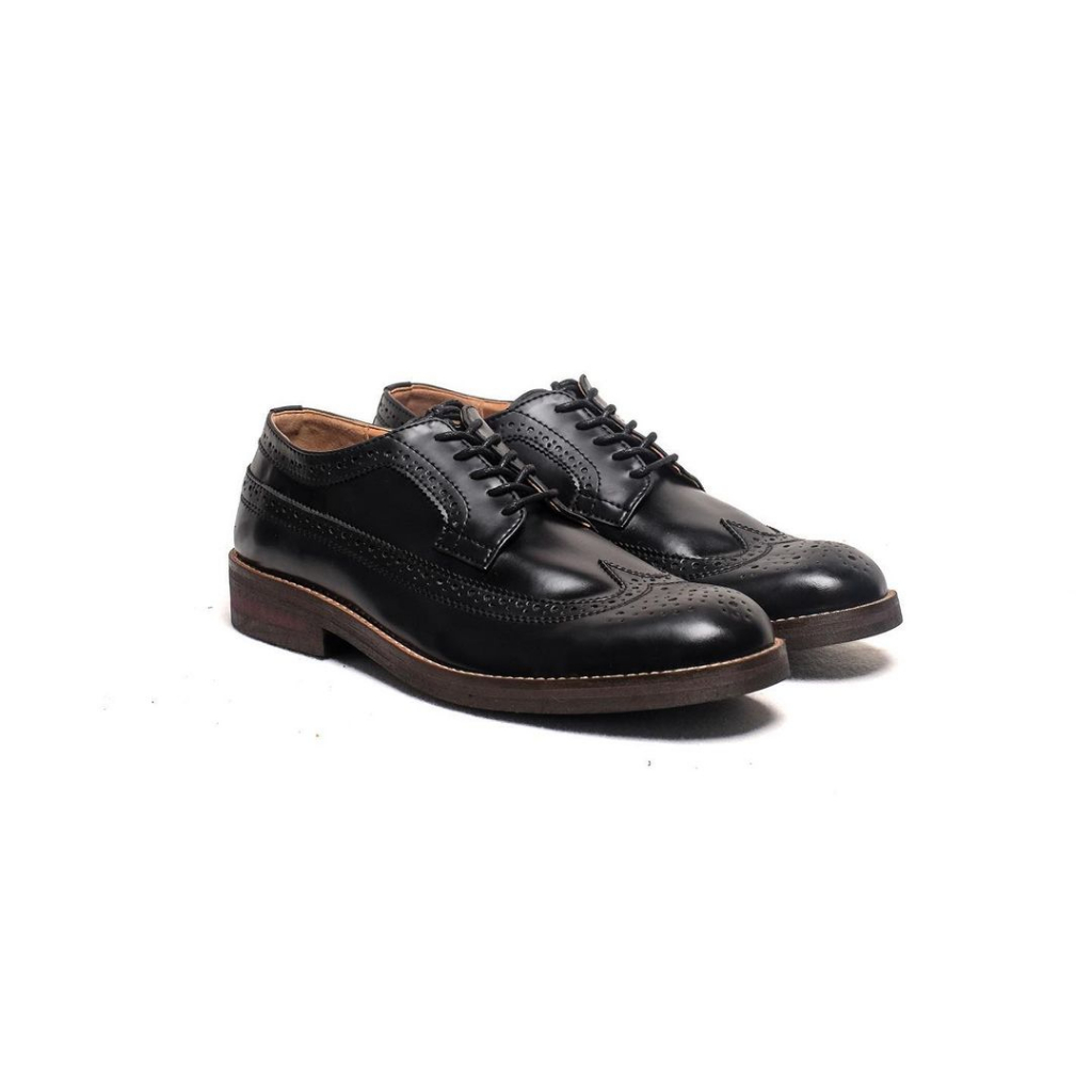 BRYGAN FOOTWEAR - SANADA LONGWING BLACK