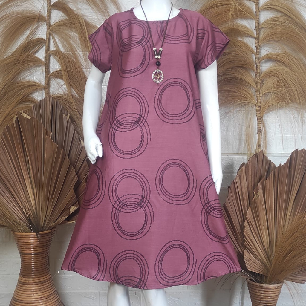 Daster Bali kekinian motif bunga