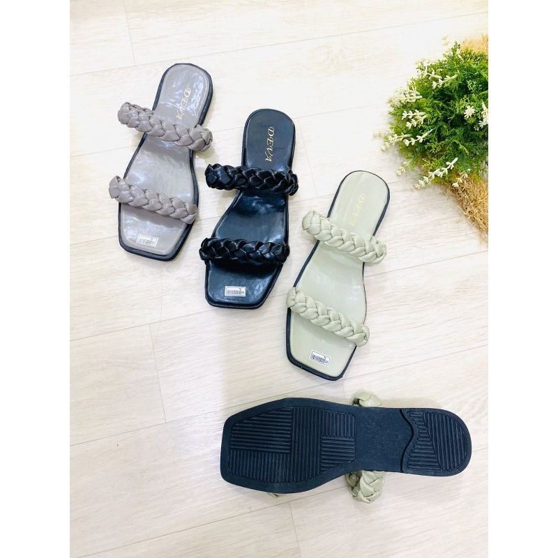 SANDAL SLOP FLAT WANITA PHYSHOP TERMURAH