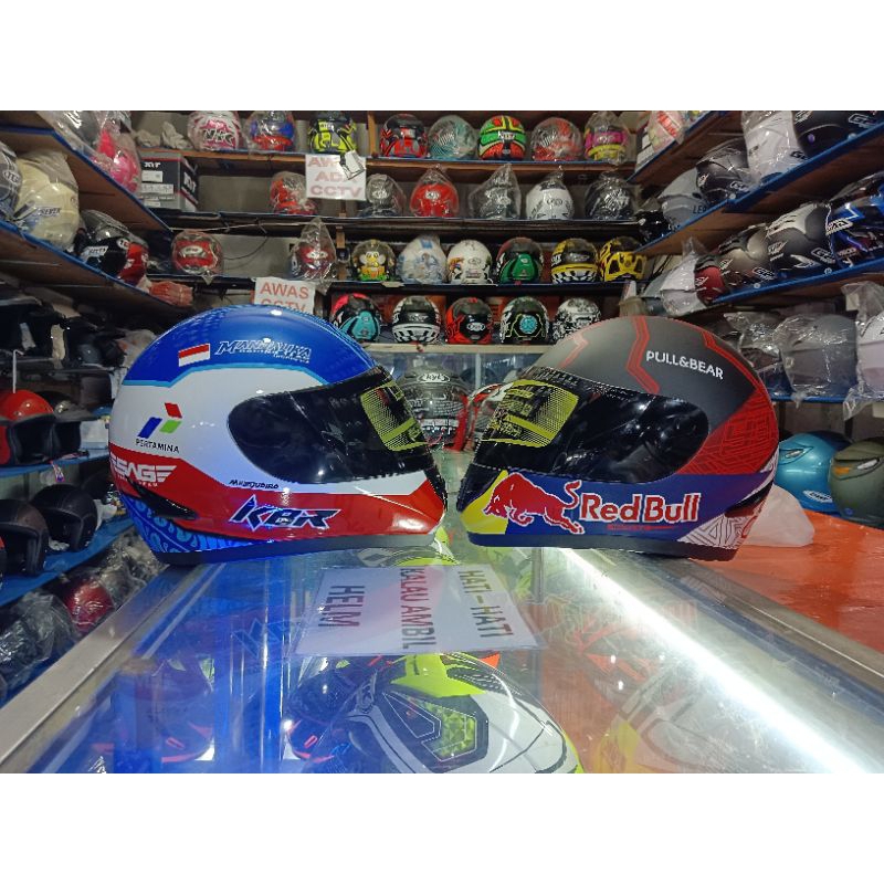 helm full face merk KBR  murah
