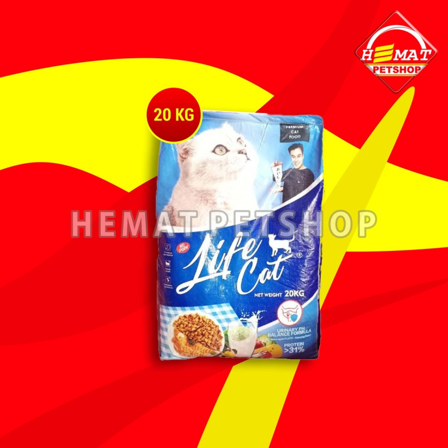 Makanan Kucing Life Cat 20 Kg / Life Cat / Makanan Kucing