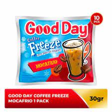 

(B3ST) 1pcs Good Day Coffe Freeze Mocafrio Cookies Cream Good Day Murah