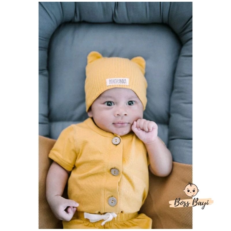 BOHOPANNA - Beanie Hat (Topi Bayi)