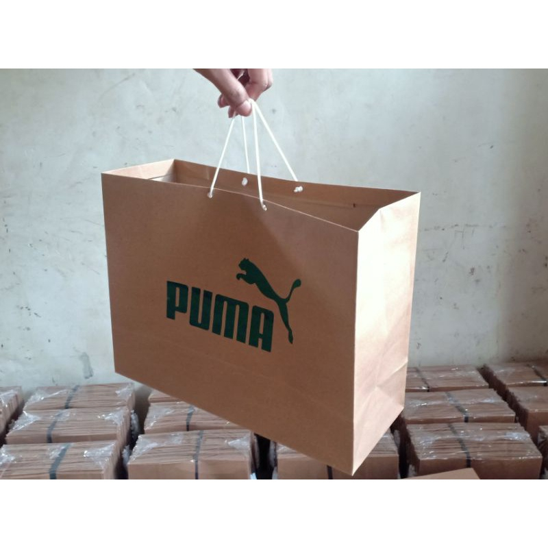 Papper Bag / Paper Bag / Tas Belanja / Kardus / Tempat Sepatu PUMA