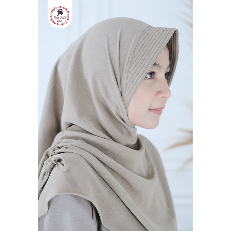 Khimar Halwa Serut / khimar pad serut / khimar non pad serut