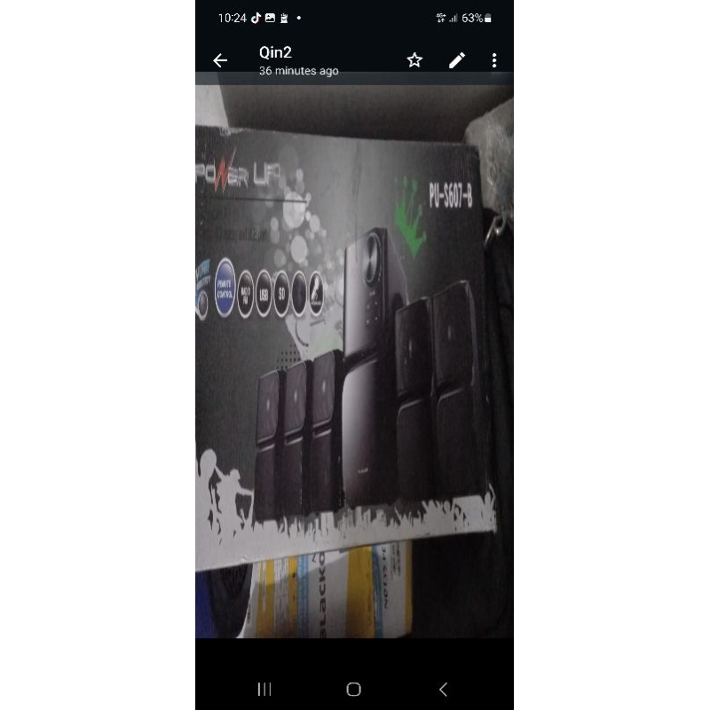 POWER UP Speaker 5.1 Gaming PU-S607-B