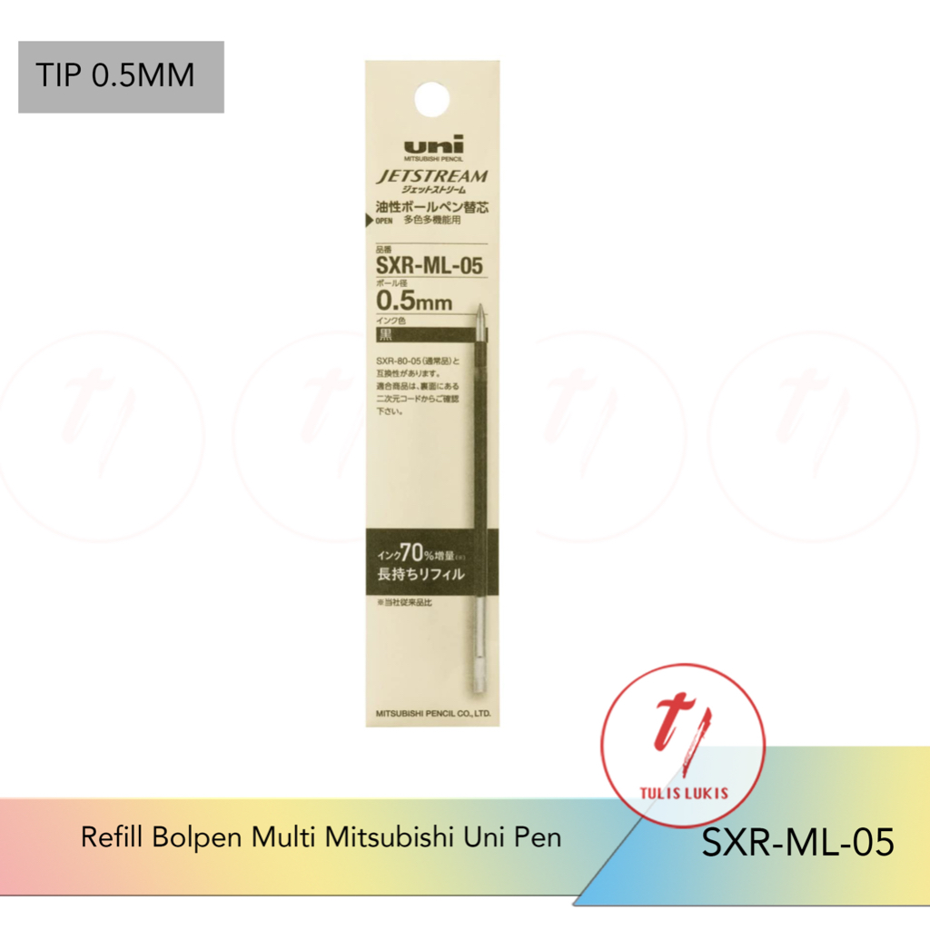 

Refill Uni jetstream Multi Pen New and Longer Version tip 0.5mm SXR-ML-05