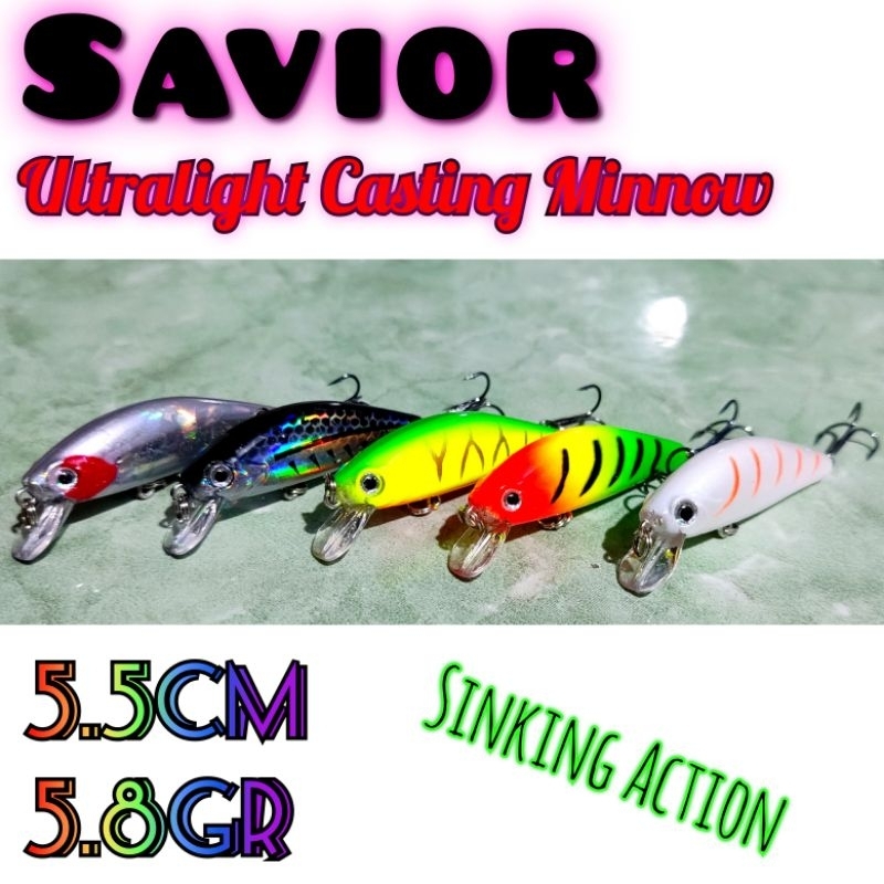 Minnow Savior Ultralight Lure Casting