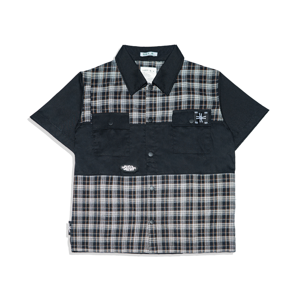 Sura Positiva - Work Shirt (Jaline) Plaid Black