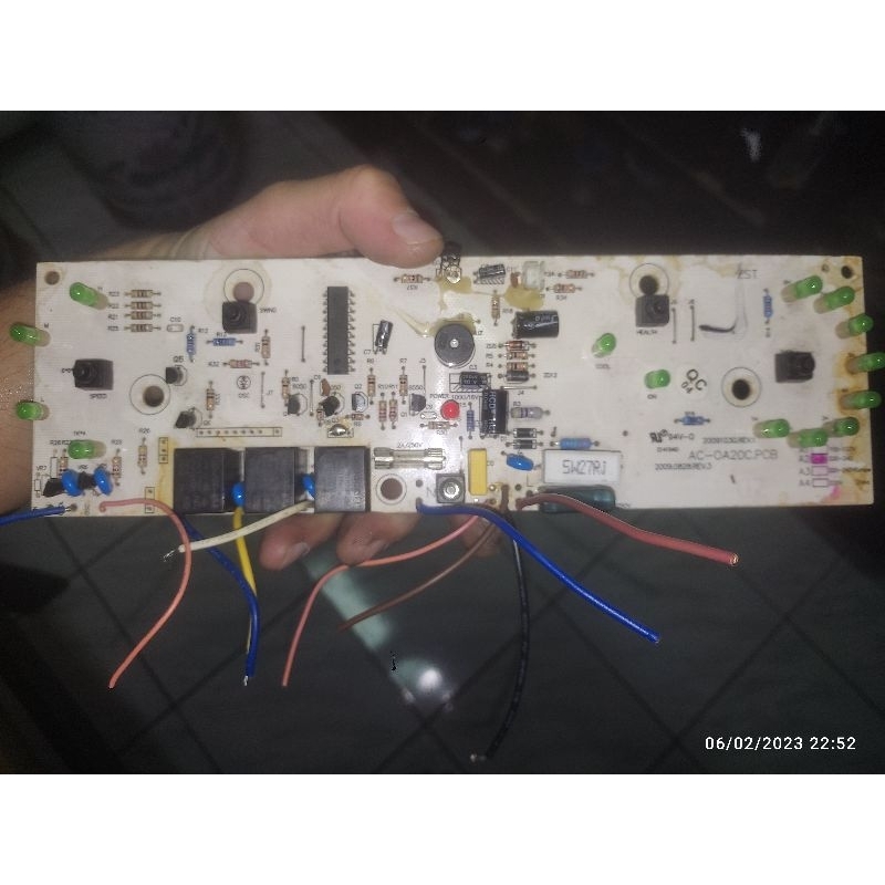 Ecer Spare part pcb modul/ dinamo/ fan blade air cooler honeywell cl201ae