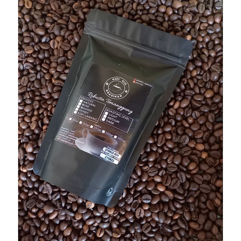 

Kopi Robusta Temanggung 1kg Roastbean