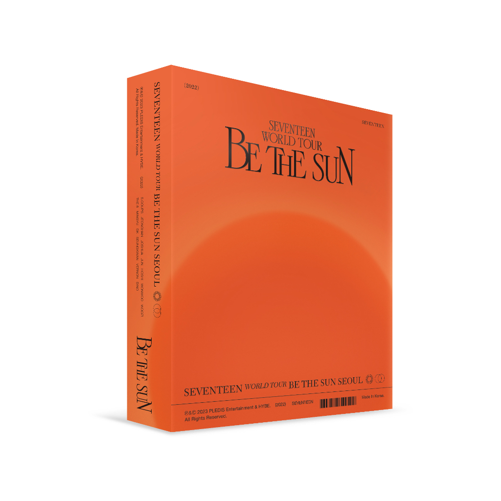 [DP PO] SEVENTEEN WORLD TOUR [BE THE SUN] - SEOUL DVD