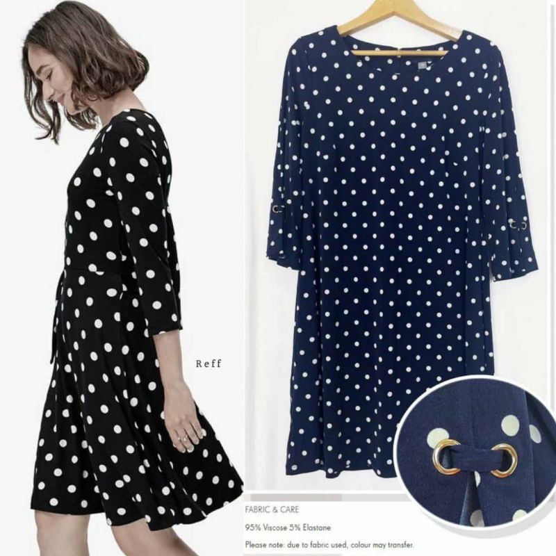 Dress Wanita T*H MIDI Strech  Dress