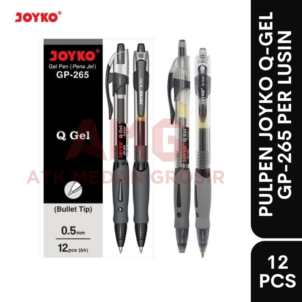 

PULPEN Q-GEL JOYKO GP-265 PER LUSIN (12PCS)
