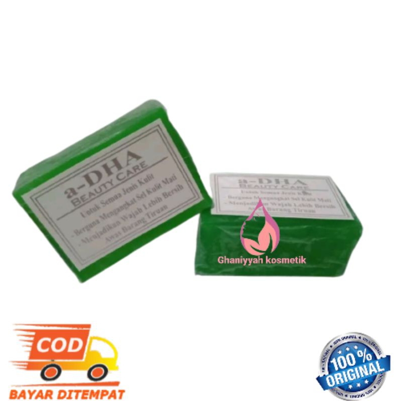 A DHA BEAUTY CARE SABUN DHA HIJAU ANTI ACNE SABUN KHUSUS JERAWAT