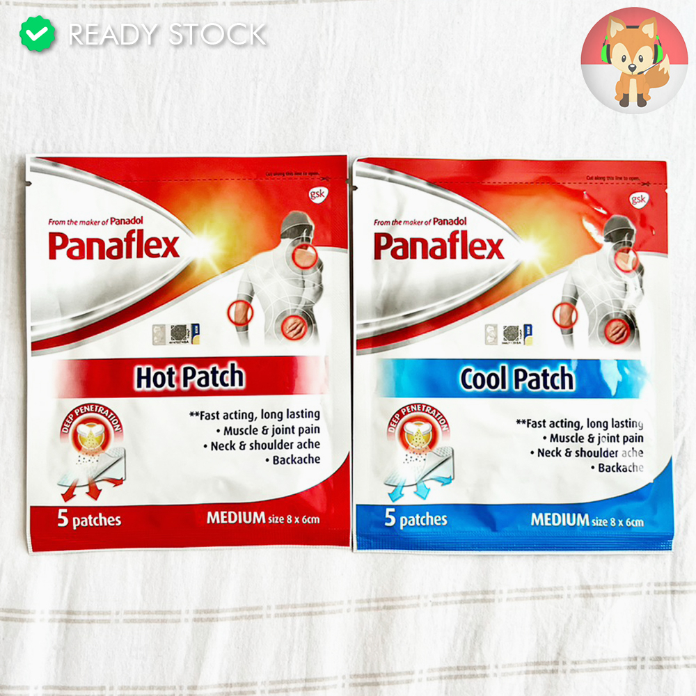 PANAFLEX Patch Hot Cool 5 Patch Medium Size Koyo