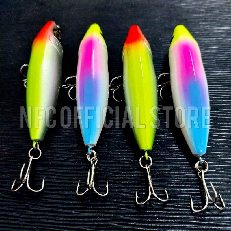 Lure Pencil Floating 8 cm 12 gram dengan Rattle Super Berisik