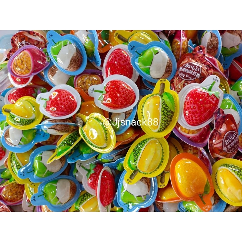 

PERMEN LUNAK VIRAL 3D BUAH PREMIUM isi 70 pcs