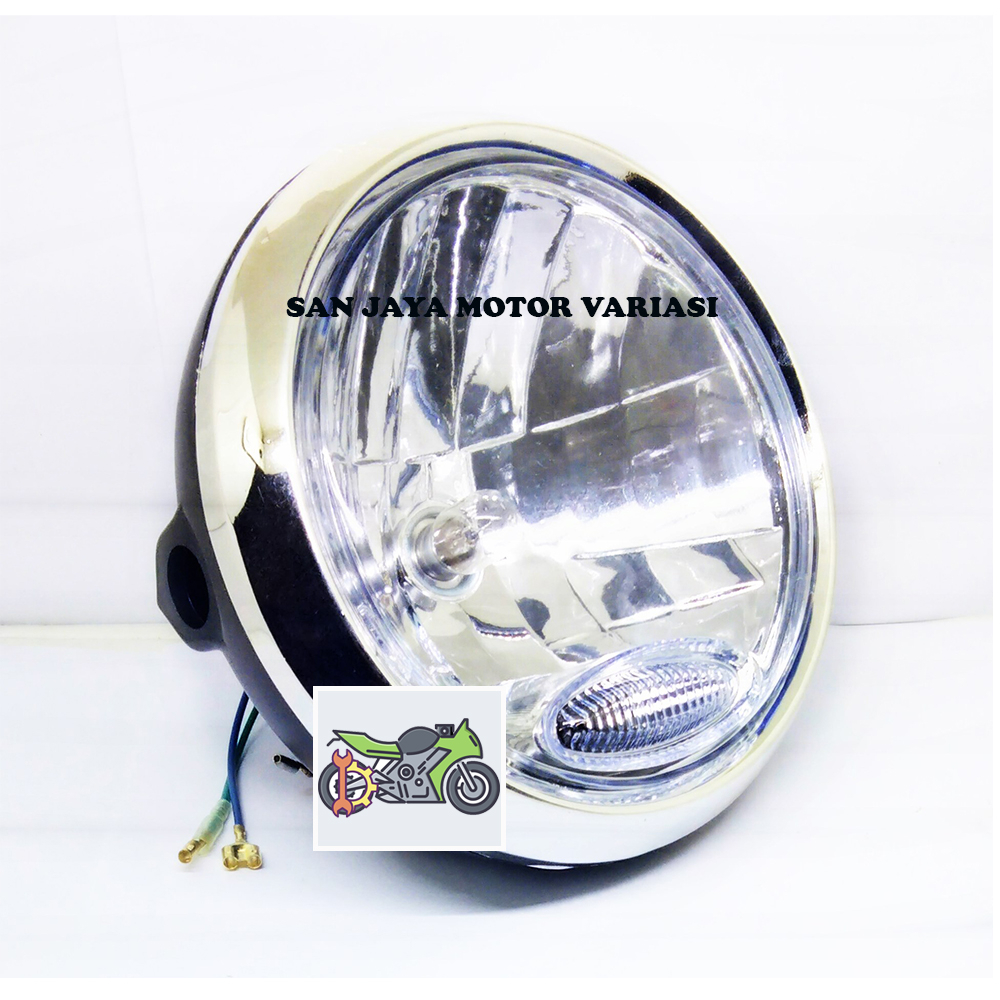 Lampu Depan Vixion Bulat/Reflektor Vixion Old Bulat
