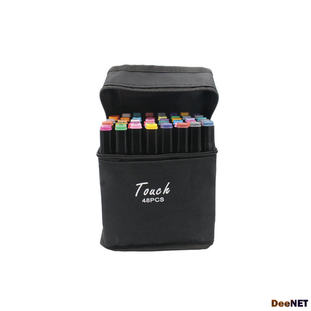 

Touch Art Marker 48 color double headed marker set Multi Color Spidol