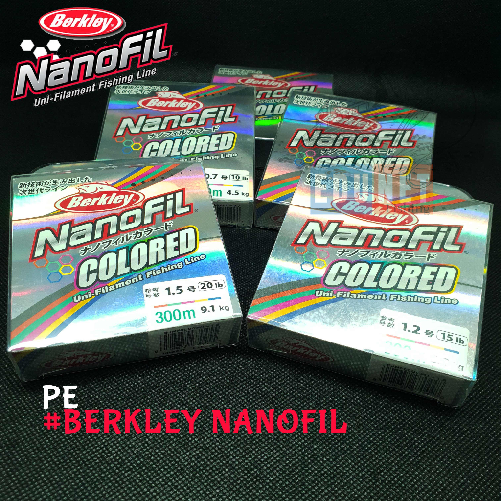 PE BERKLEY NANOFIL COLORED MICRO JIGGING JDM