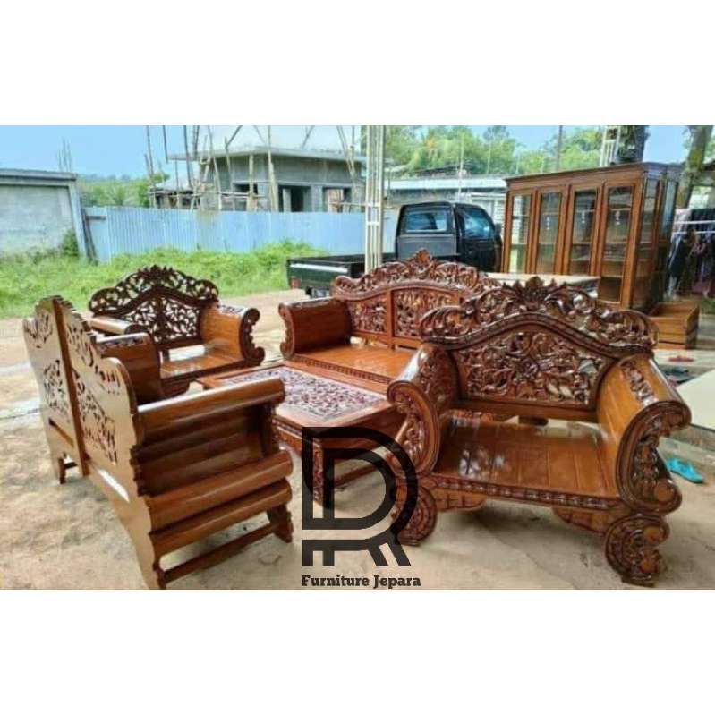 Kursi Tamu Madura Arjuna Jati / Kursi tamu Arjuna jati / Terlaris kursi tamu madura jati