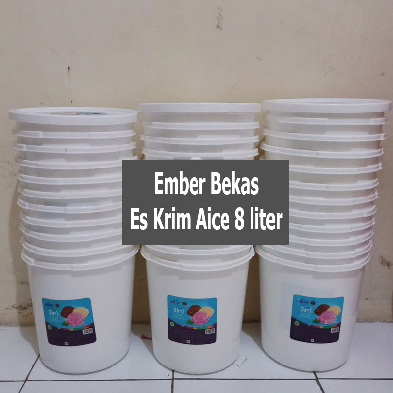 Ember Bekas es krim Aice 8 liter / Diamond 8 liter