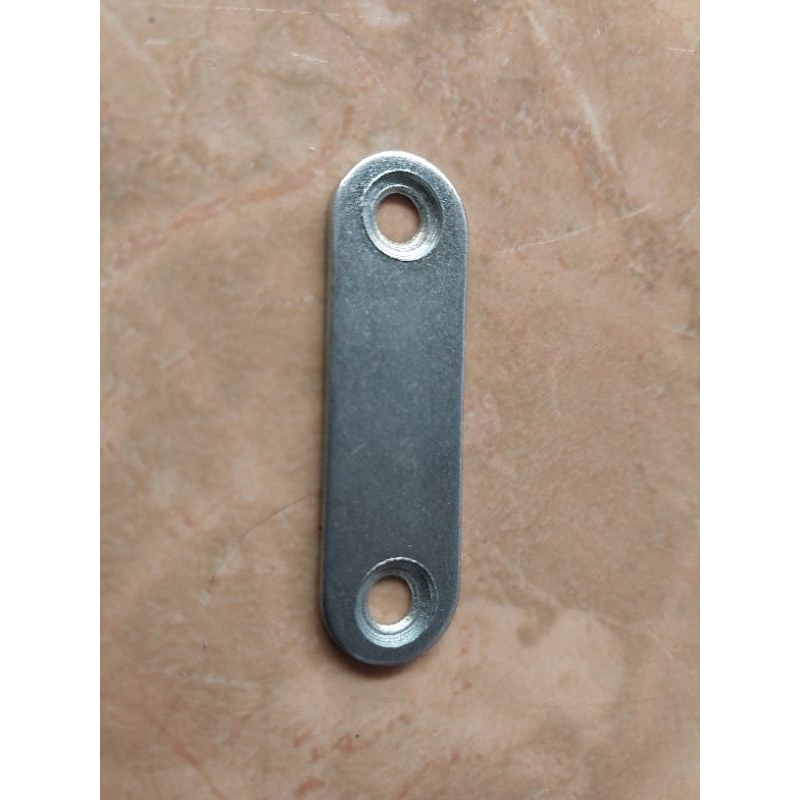 plat lurus 2 lubang/ plat besi penyambung tebal 1,5mm