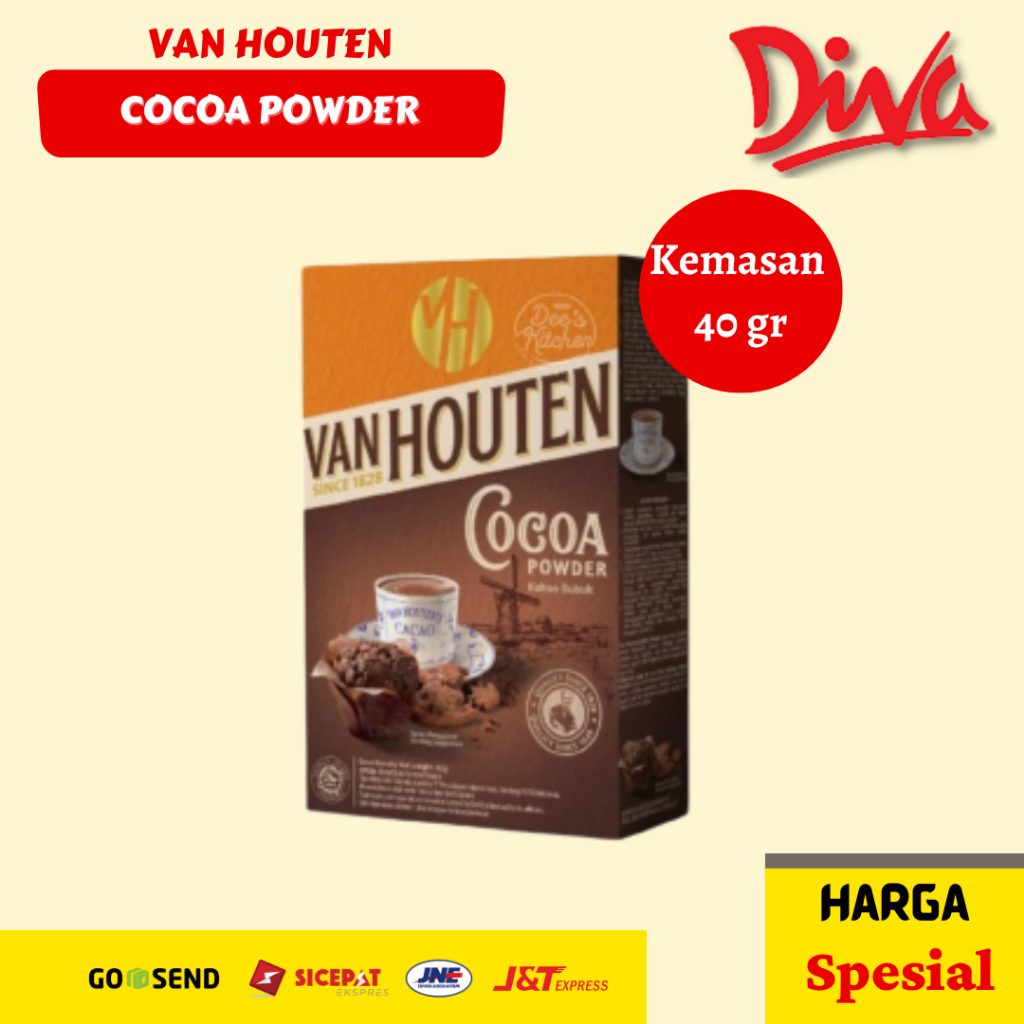 

[40 gr] Van Houten Cocoa Powder | Bubuk Coklat Van Houten