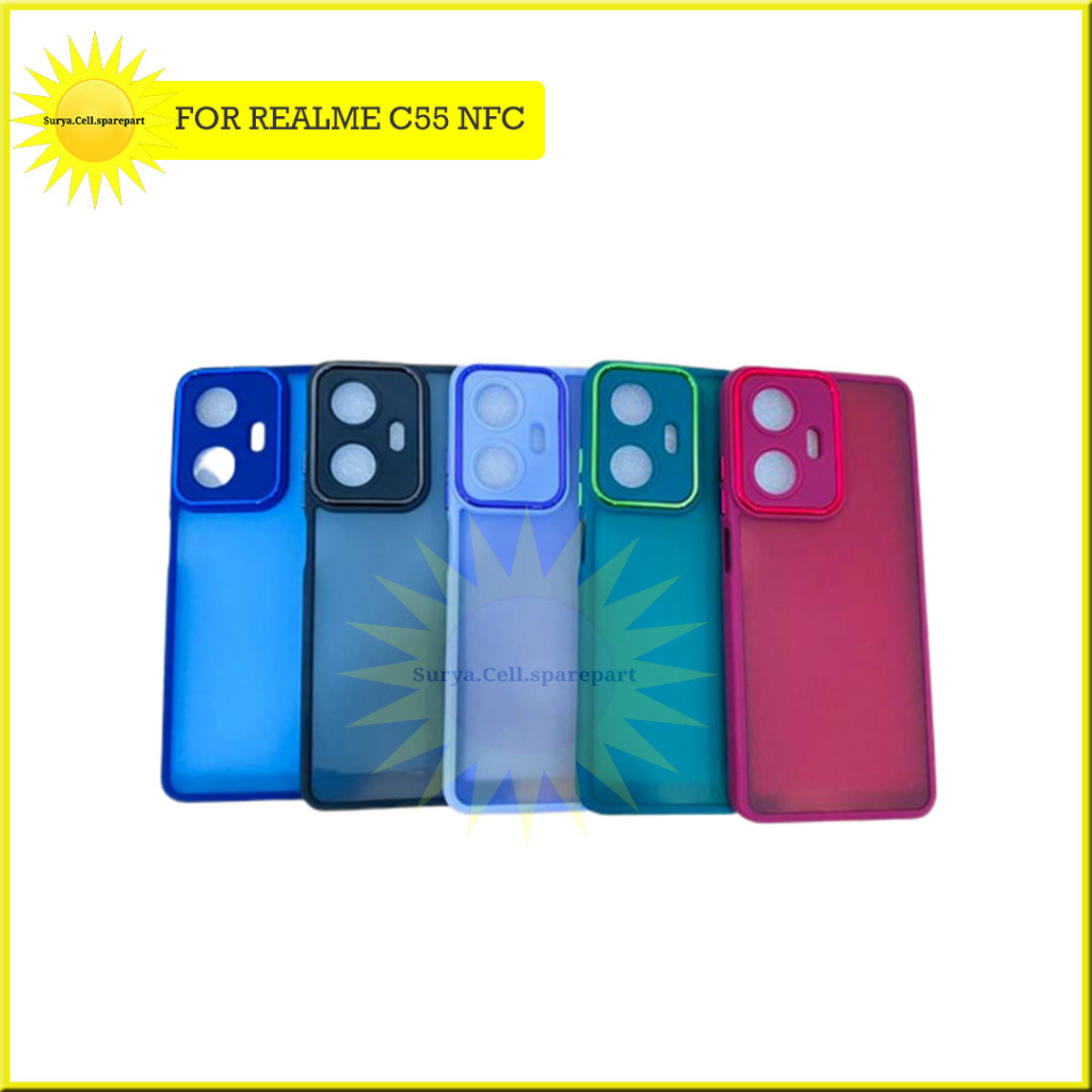 Case Premium Hybrid Chrome Realme 10 4g 2022 Realme C55 Nfc 2023