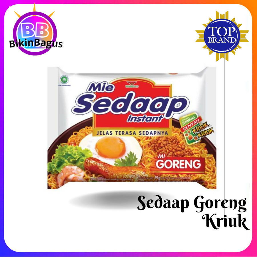

Mie Sedaap Mie Instant Goreng Kriuk Mie Sedaap Goreng Wings Kriuk EXP LAMA