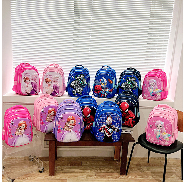 Tas Ransel anak SD 3D UK.40 cm bahan tebal Import harga grosir bisa COD