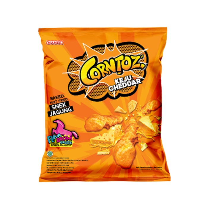 CORNTOZ KEJU CHEDDAR 75G