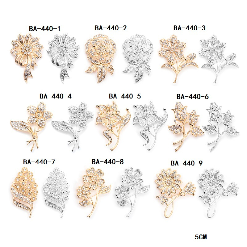 Bros/bunga/jarum bor/bros sutera