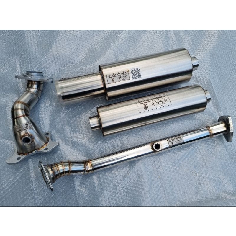 Knalpot  Mobil Xenia Avanza Fullsystem Blaxkmamba Performance