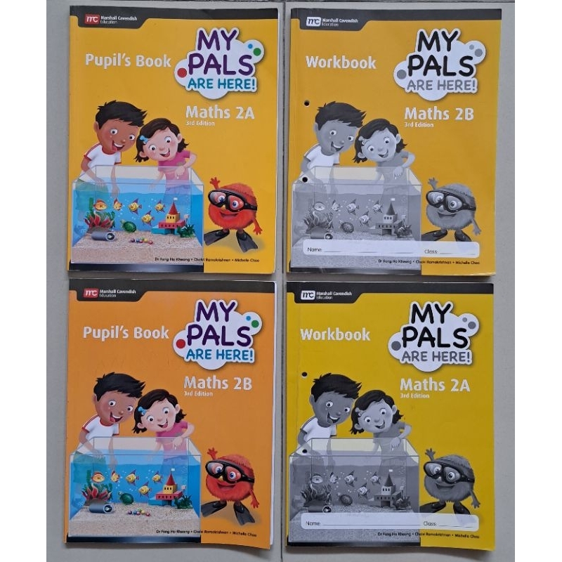 

My pals are here pupils book kelas 2 (2A/2B) work book (2A/2B) ORI preloved