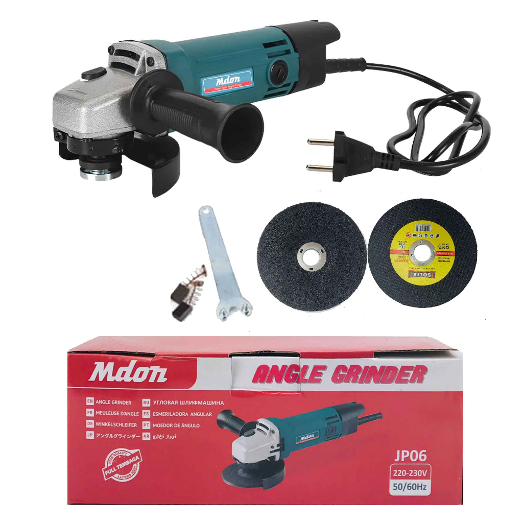 Angle Grinder* Mdon JP06* Mesin Gerinda Tangan* Mesin Grinda Listrik