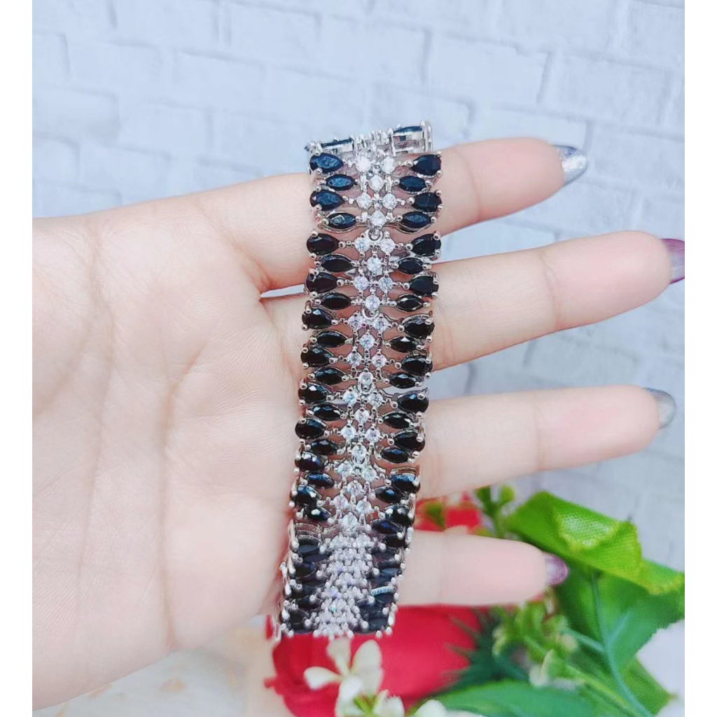 Gelang Xuping Permata Full Cantik Perhiasan Fashion R140