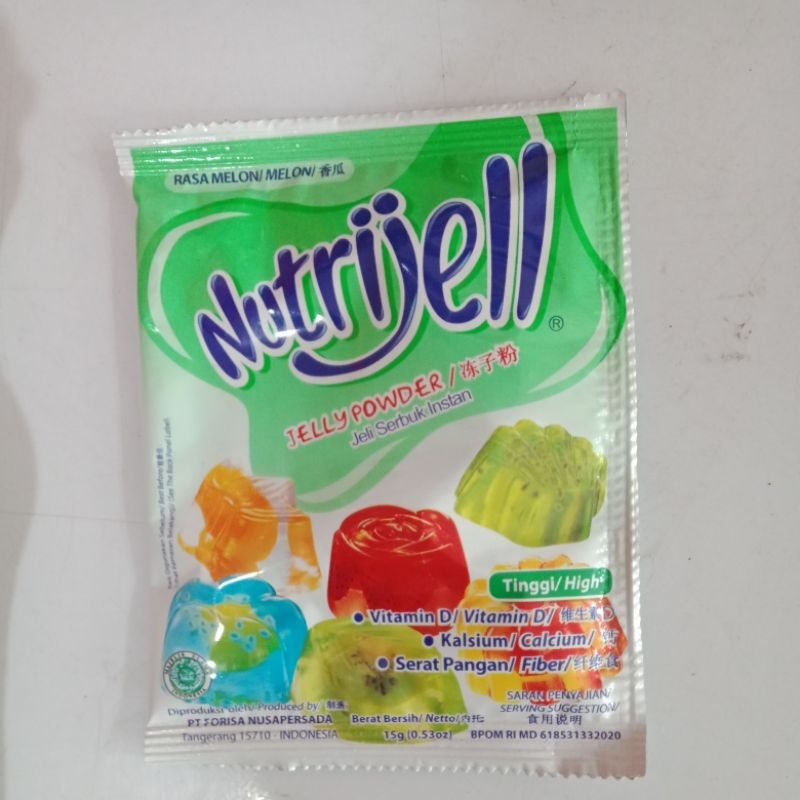 

Nutrijel jelly powder 15gr /rasa melon