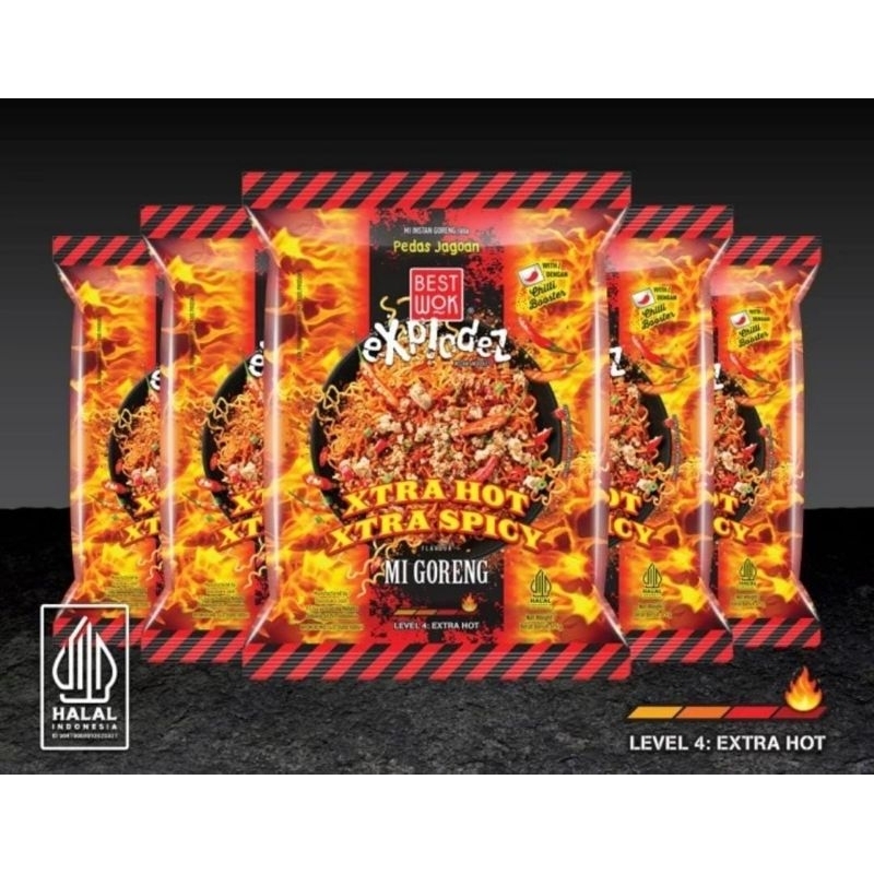 Best Wok Mie Goreng Original Xtra Hot Spicy Korean Spicy Cheese